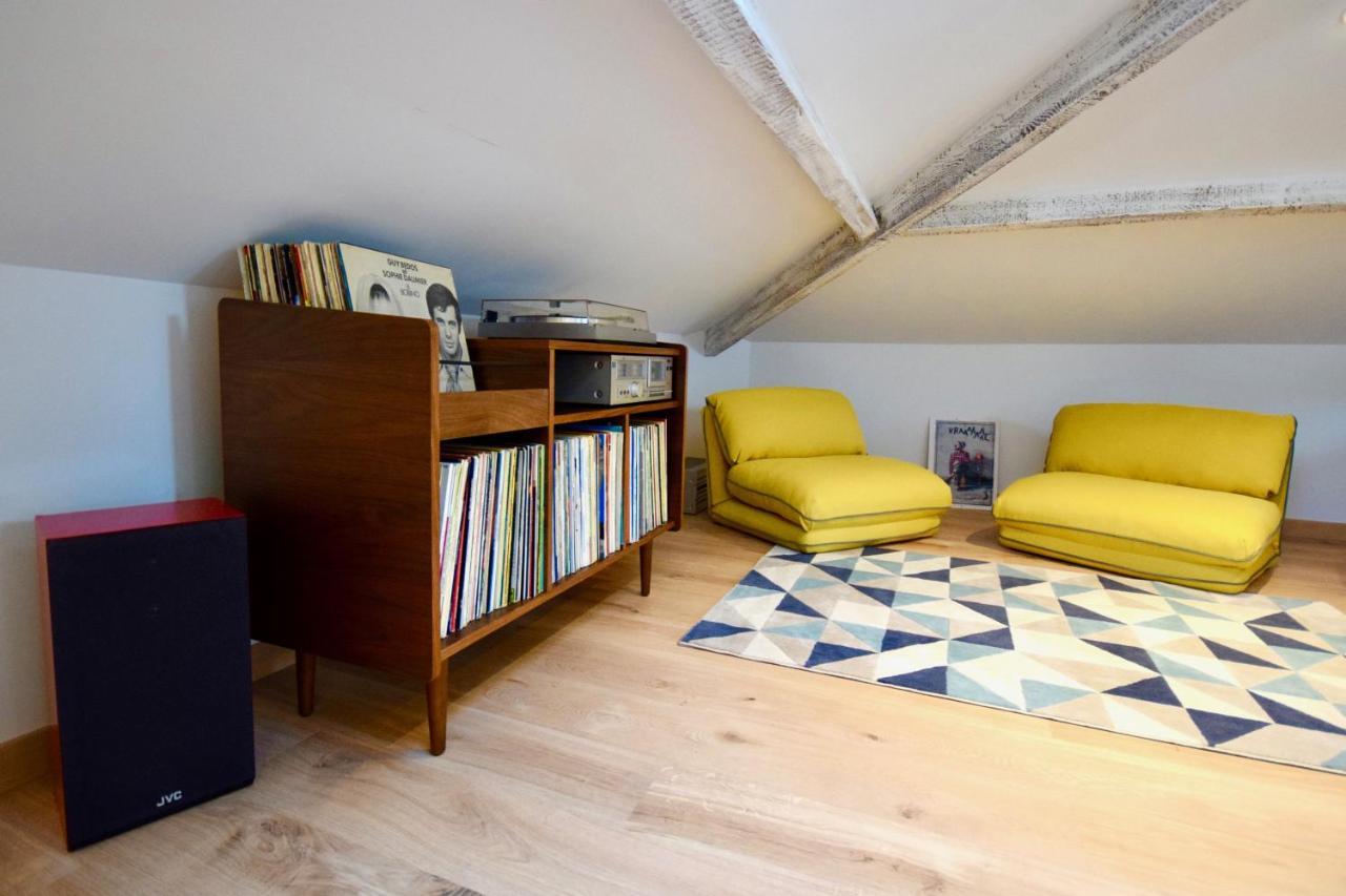 Charmante Maison Centre-Ville Sainte-Maxime, Plages A 2 Pas ภายนอก รูปภาพ